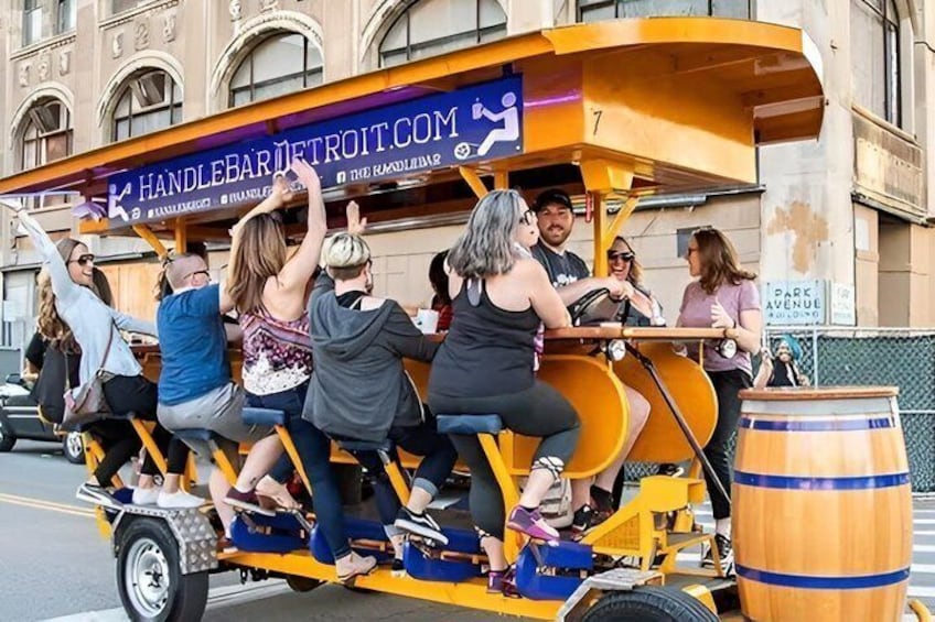 Private Detroit Pedal Pub Tour – A Top-Rated Downtown Experience 2