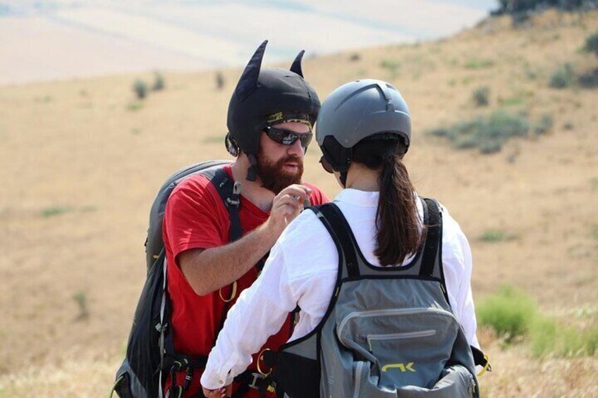 Paragliding in Azerbaijan a Fly Over Beshbarmag Mountain 4