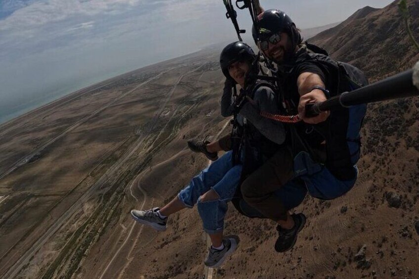 Paragliding in Azerbaijan a Fly Over Beshbarmag Mountain 3