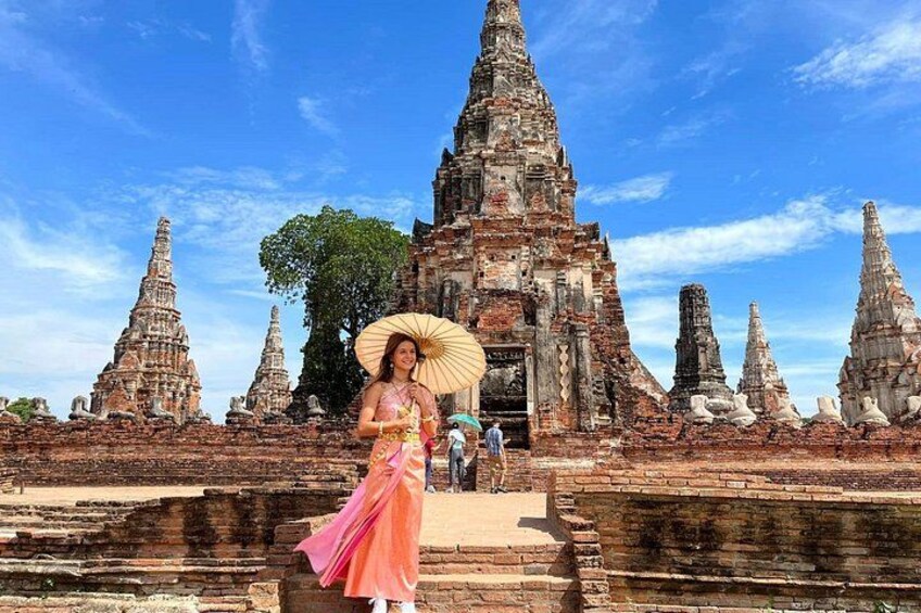 Ayutthaya UNESCO Temples Discovery & Sunset River Cruise Private 1