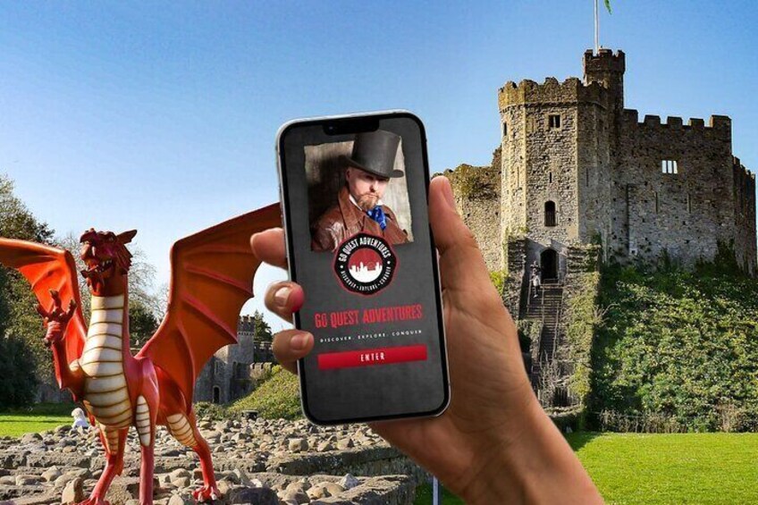 Cardiff City Centre: Self Guided Walk & Interactive Treasure Hunt 1