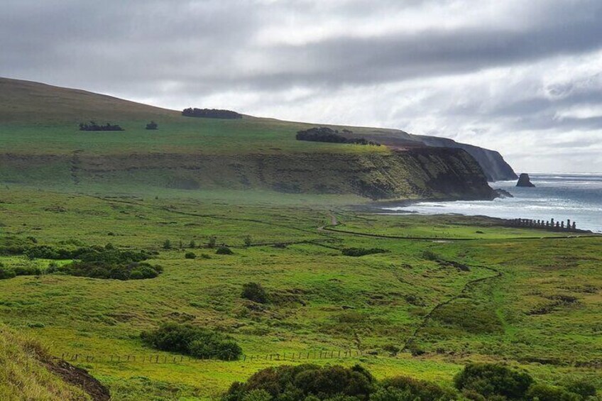 View from Rano raraku 2