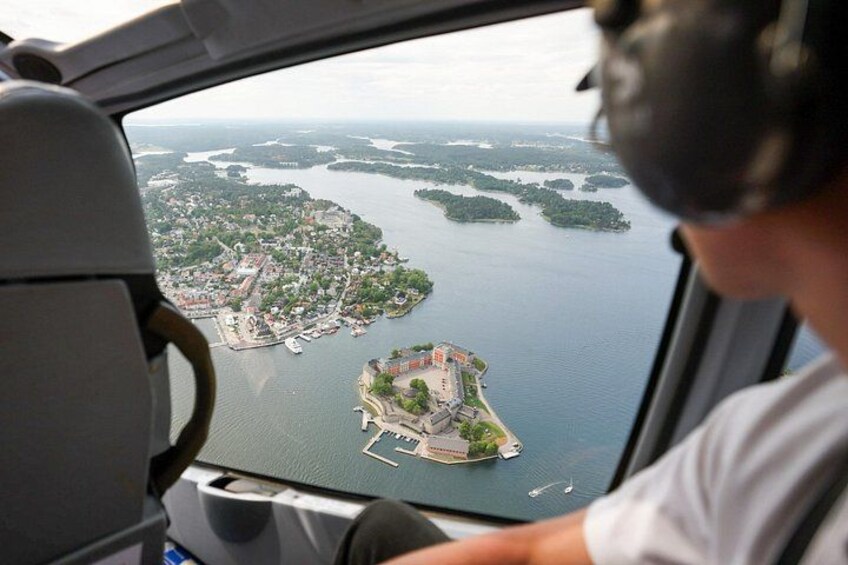 View over Vaxholm castle 1