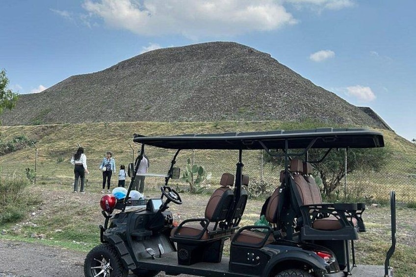 Discover Teotihuacán Like Never Before- Eco-Friendly Cart Tours 1