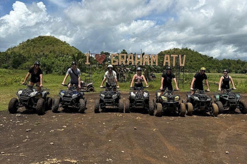 ATV Ride (Chocolate Hills Adventure):
"Rev up your adventure with an ATV ride around the Chocolate Hills , thrill, dust, and unforgettable views guaranteed!" 3