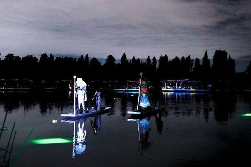 Legendary Day of the Dead Night Show in Xochimilco 2