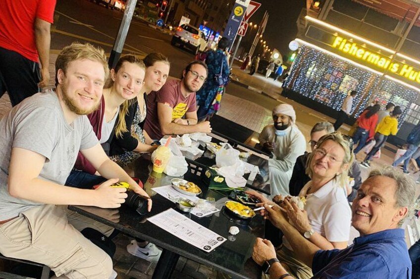 Local Food 6 Tastings Walking in Old Dubai Shopping Boat Ride 2