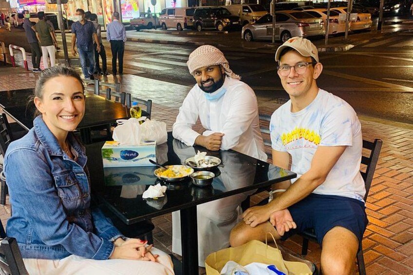 Local Food 6 Tastings Walking in Old Dubai Shopping Boat Ride 3