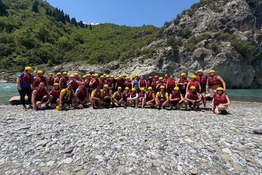 Rafting in Permet Albania 4