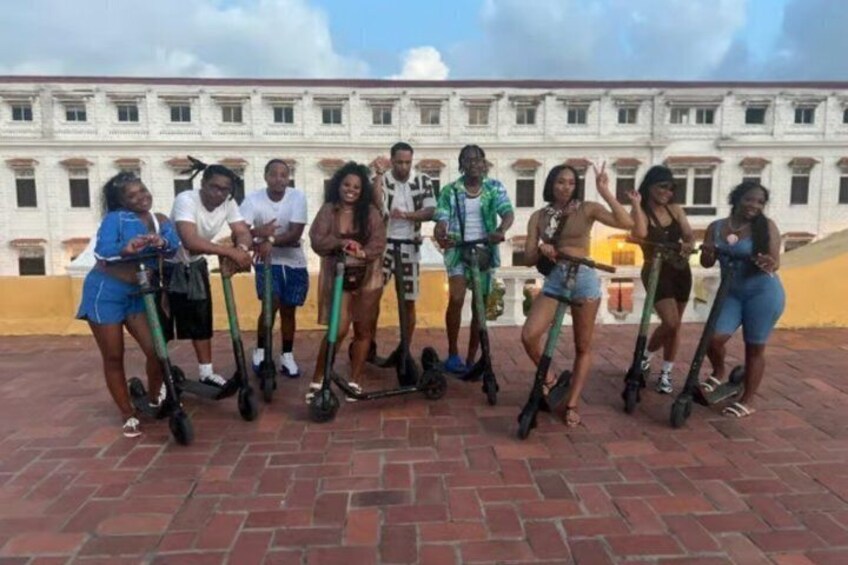 FUN, FAST, FRESH SEGWAY SCOOTER TOUR in WALLED CITY and GETSEMANI 2