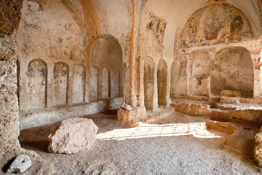 Interior rock church 2