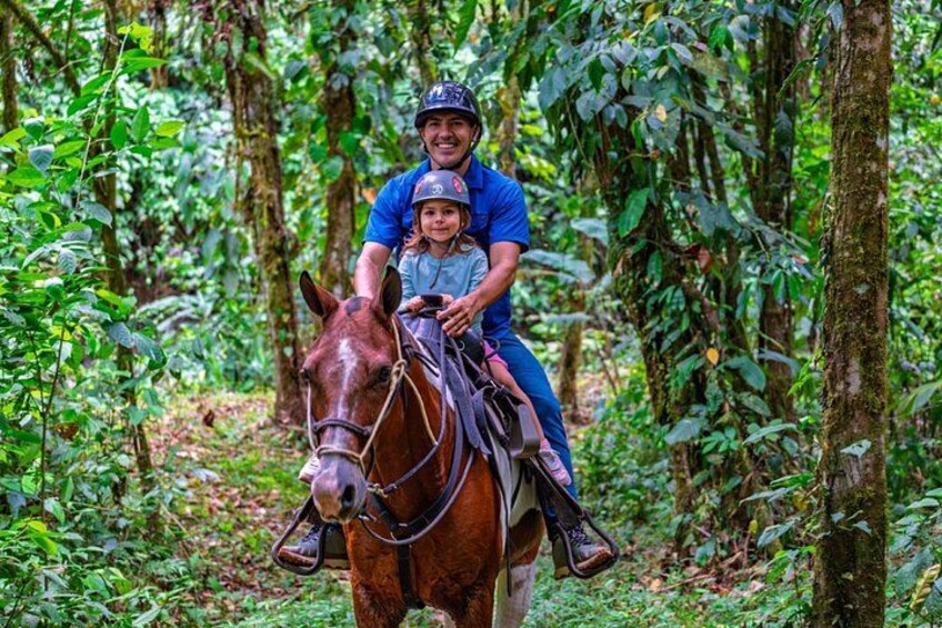 Family Horseback Riding 4