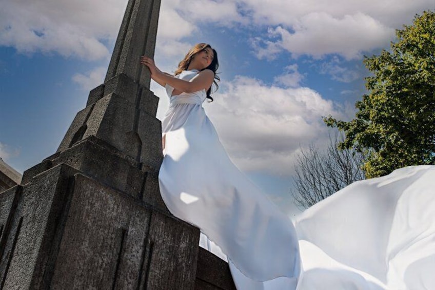 Flying Dress Photoshoot Experience in Ottawa 2