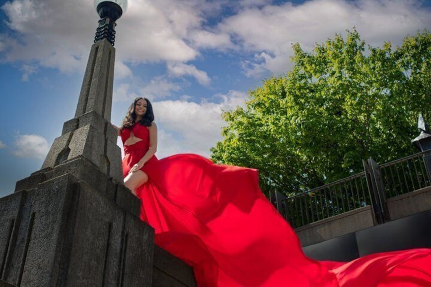 Flying Dress Photoshoot Experience in Ottawa 4