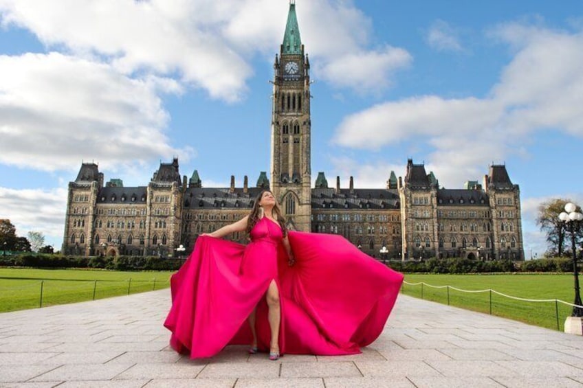 Flying Dress Photoshoot Experience in Ottawa 3