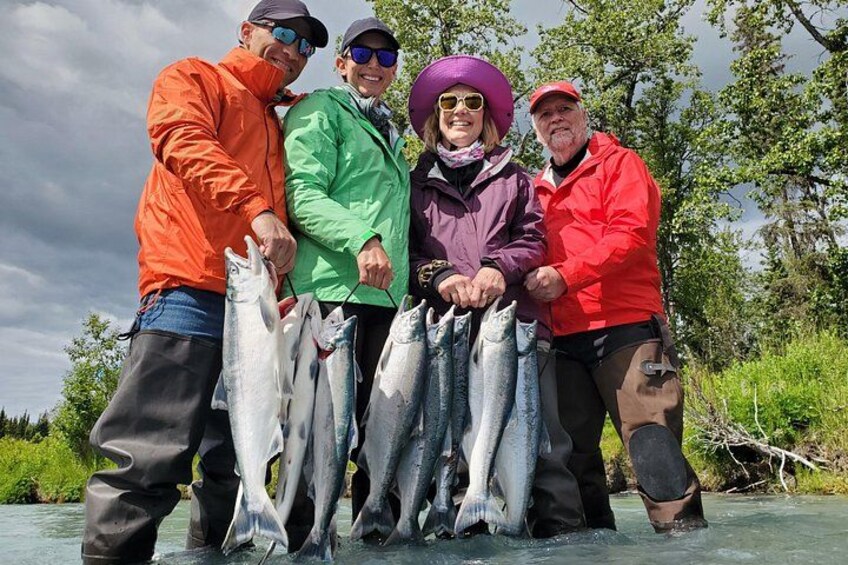 Kasilof River | Red Salmon | Full Day Charter 1