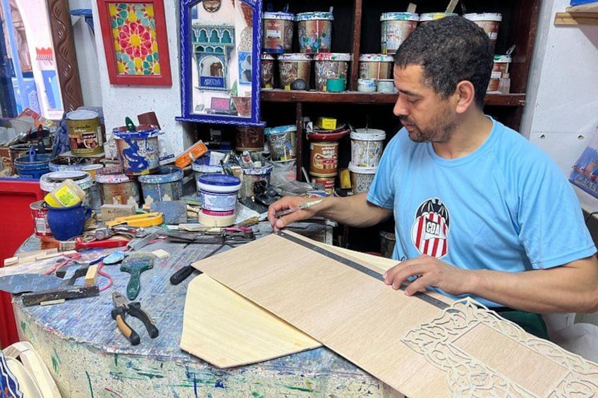 Art and Craft Experience in Chefchaouen-Full day 1