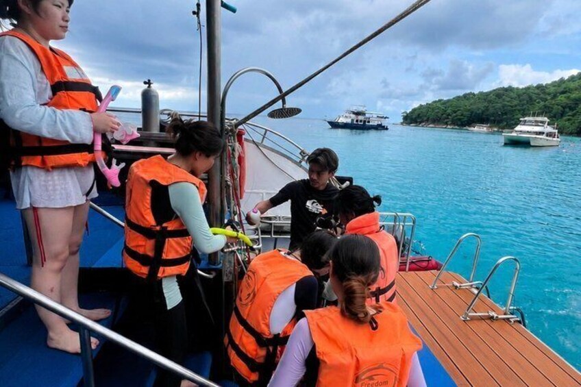Phuket: 2 RACHA ISLANDS, 3x SNORKELING From Yacht Full-Day 2