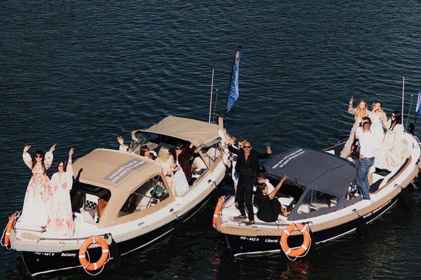 Boat trip Heidelberg private boat with captain 1.5h couple family 3