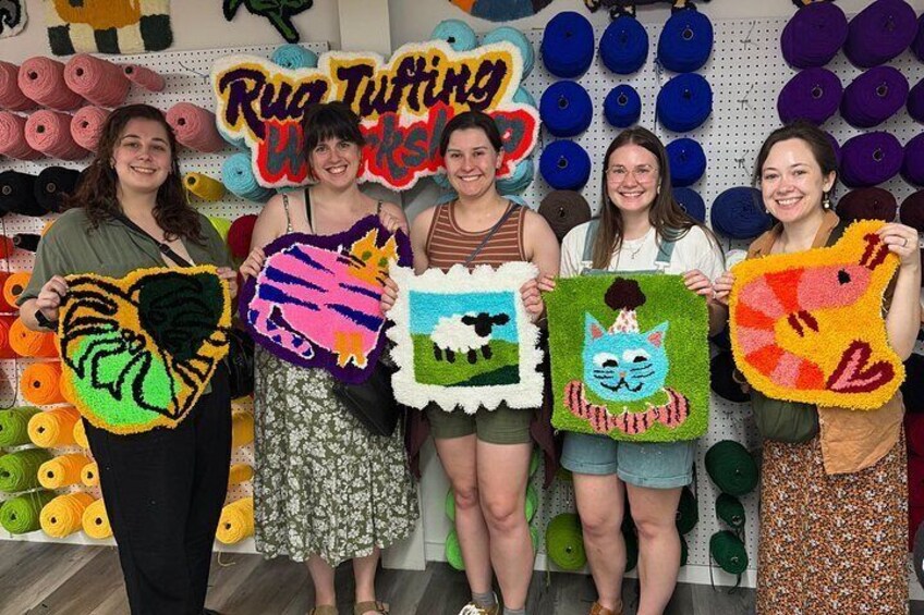 Philadelphia: Rug Tufting Workshop 2