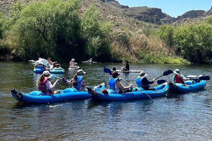 Lower Salt River Guided Kayak Tours 2