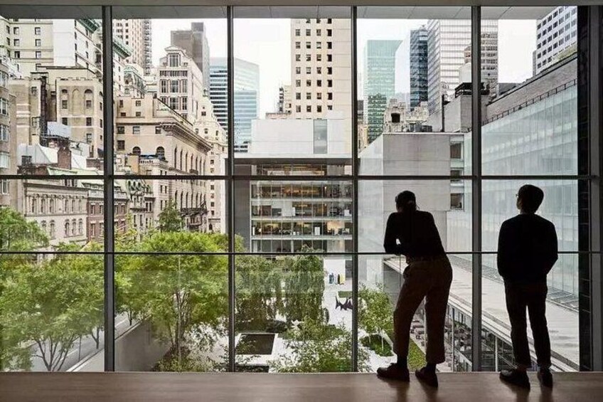 Besides beautiful artwork, you can also enjoy the views of the city 4
