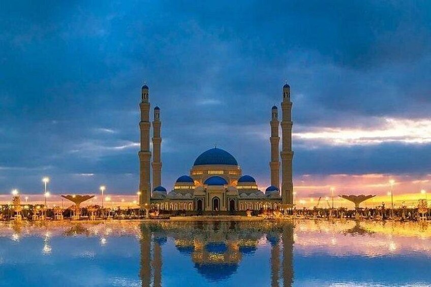 The Grand Mosque of Astana – a blend of faith and modern elegance. 1