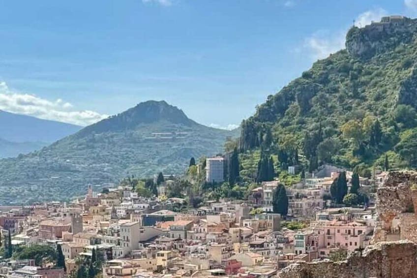 From Catania: Taormina Old Town and Sunset Boat Tour 2