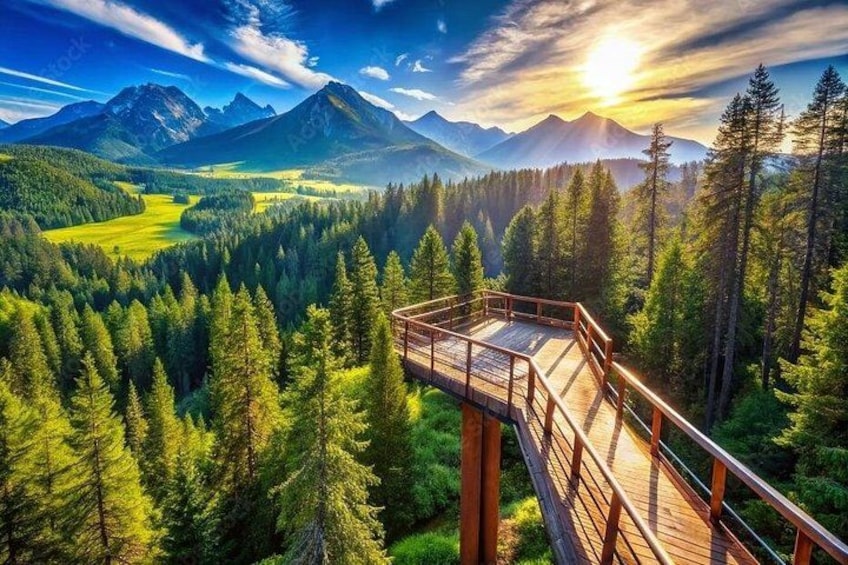 Dunajec River Gorge Rafting and Tree Top Walk from Krakow 4