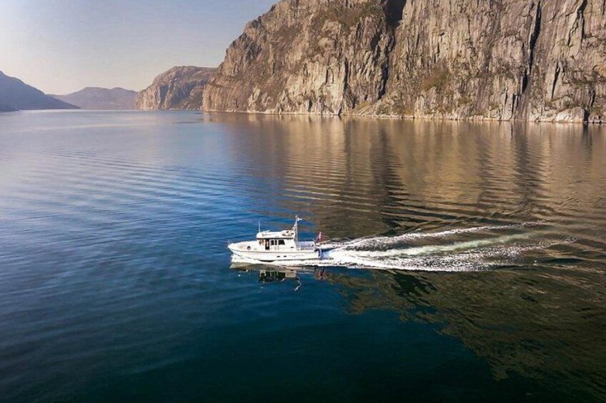 RIB adventure in the Lysefjord with fjord sightseeing 2