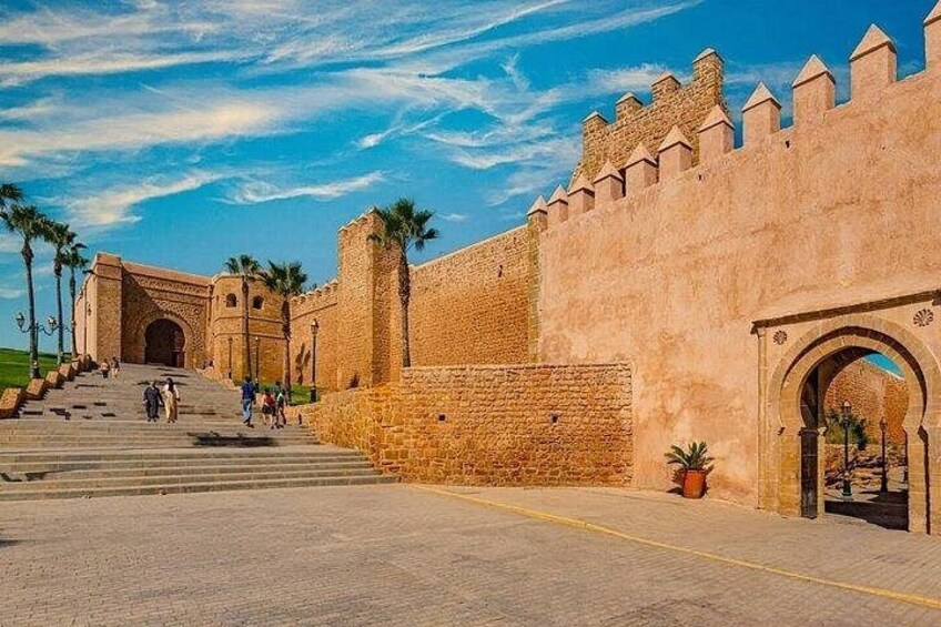 discovery of the oudaya kasbah in rabat, a listed and unmissable historic site of the Moroccan capital. 1