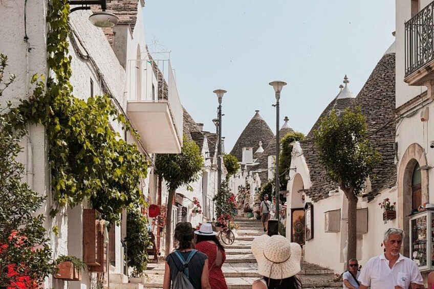 From Monopoli : Visit Matera and Alberobello independently 2