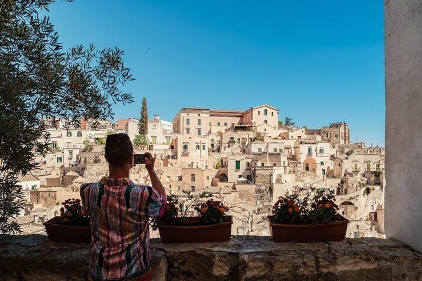 From Monopoli : Visit Matera and Alberobello independently 2