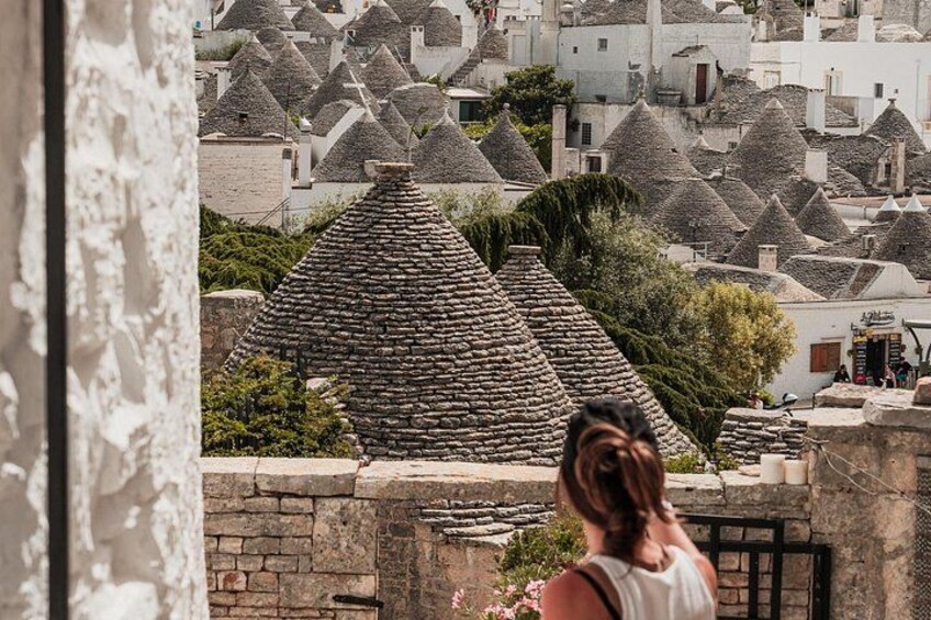 From Monopoli : Visit Matera and Alberobello independently 1