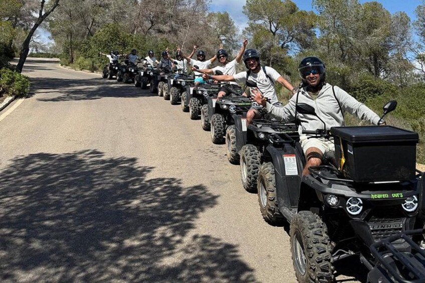 Mallorca: Quad tour in Magaluf through coves, viewpoints, and cliffs 4