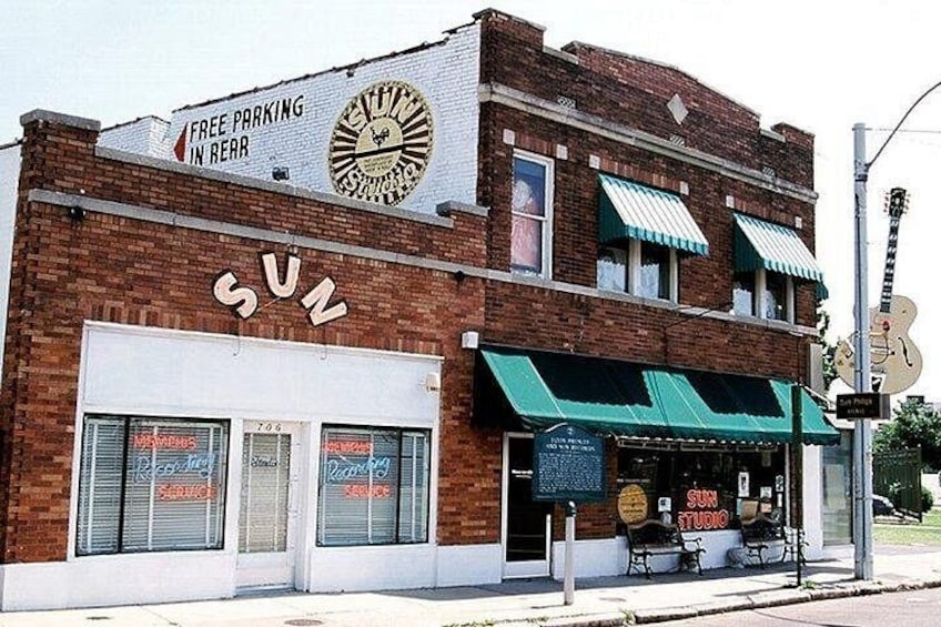 The birthplace of rock 'n' roll. It all started here at Sun Studio with “That’s All Right.” 2