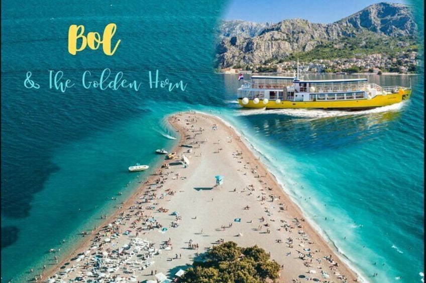 Omiš: Bol and Golden Horn Beach Boat Trip with Lunch 1