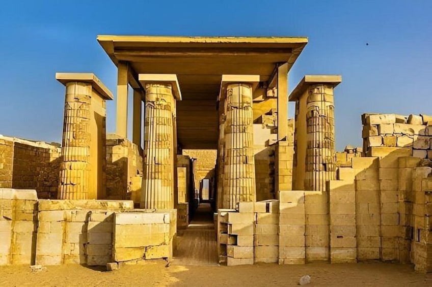 Saqqara Pyramids,Mastabas,Imhotep Gem,Memphis&Dahshur,7Sites Tour 4