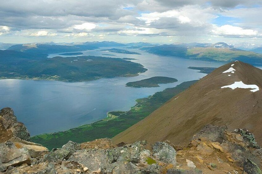 Vikran’s Pearl Midnight Sun Ascent to Bentsjordtinden 5