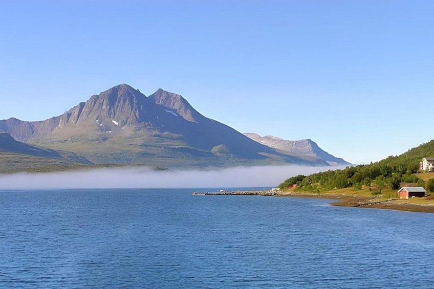 Vikran’s Pearl Midnight Sun Ascent to Bentsjordtinden 1