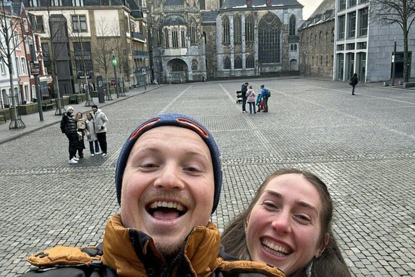 Aachen Walking Tour: Self-Guided City Game 1