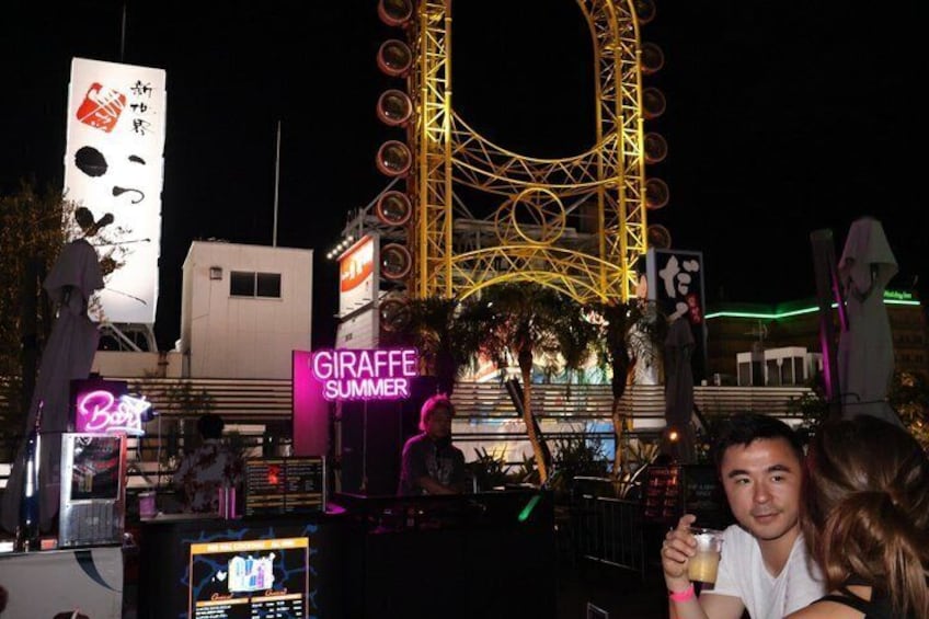 Osaka Dotonbori: GIRAFFE Nightclub Admission Ticket (For Foreign) 4