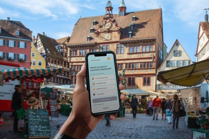 History and Quizzes Self-Guided Walking Tour in Tübingen 1