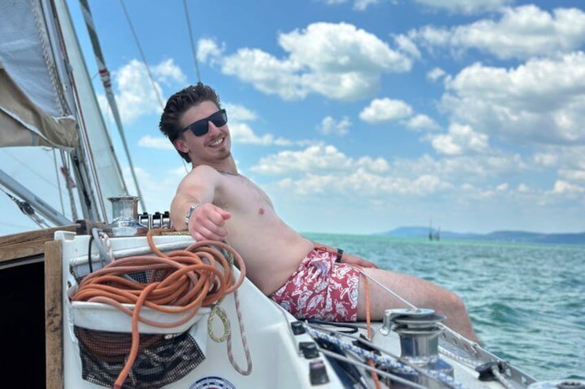 Sailing at Lake Balaton 4