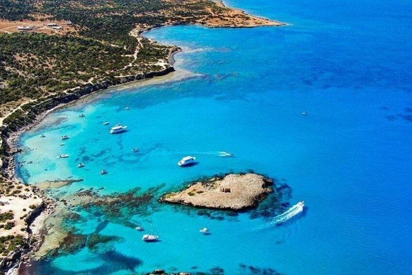 Luxury Rodman 38 Flybridge Private Yacht Charter to Blue Lagoon 5
