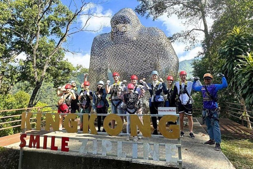 Kingkong Smile Zipline - Longest Highest Zipline in Chiang Mai 3