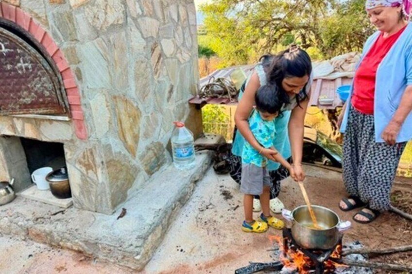 Cook Traditional Turkish Dishes Over Fire in Fethiye 1