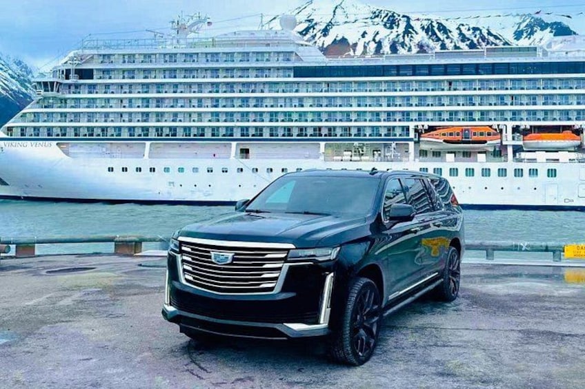 Private Seward Cruise Transit Tour with National Park and AWCC 1