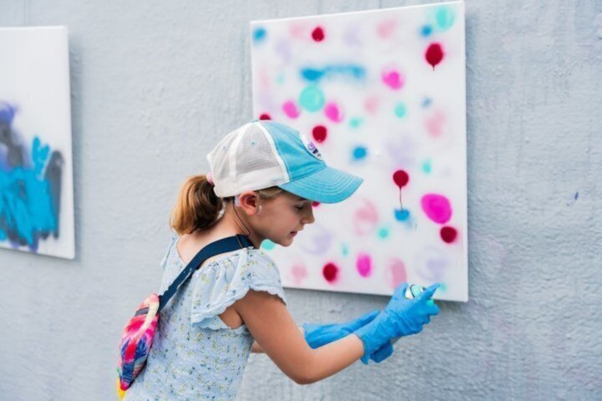 Skip the Line: Wynwood Walls Spray Paint on Canvas 3