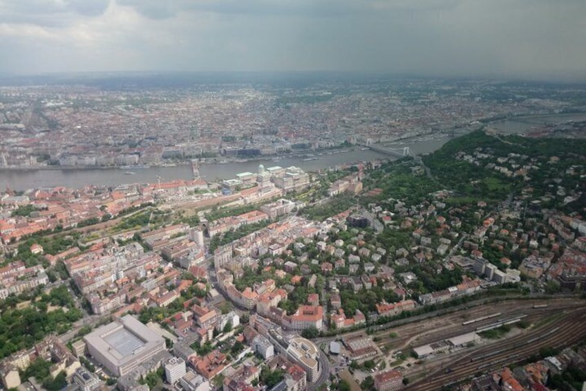 Helicopter Sightseeing flight from Budapest - Visegrád Route 2
